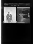 Bruce Hudson in Ad (2 Negatives (March 1, 1960) [Sleeve 2, Folder c, Box 23]